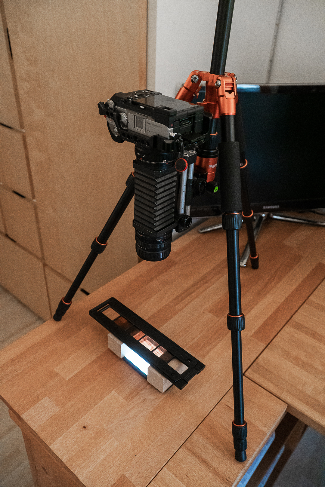Das gesamte Setup.